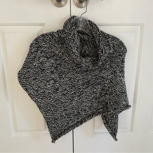 Knit Topper / Cropped Poncho - One Size